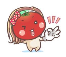 Mr.Tomato & Miss Egg sticker #1106332