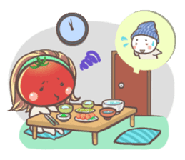 Mr.Tomato & Miss Egg sticker #1106336
