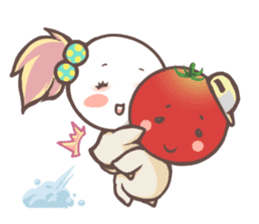 Mr.Tomato & Miss Egg sticker #1106342