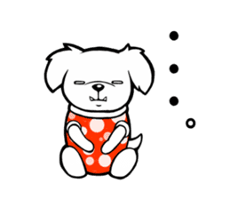 A delinquent Pekingese sticker #1106561