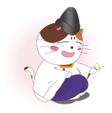 Court noble cat NYANMARO sticker #1106626