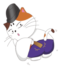 Court noble cat NYANMARO sticker #1106629