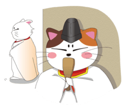 Court noble cat NYANMARO sticker #1106644