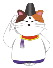 Court noble cat NYANMARO sticker #1106645