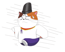 Court noble cat NYANMARO sticker #1106646