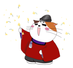 Court noble cat NYANMARO sticker #1106650