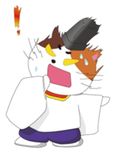 Court noble cat NYANMARO sticker #1106653