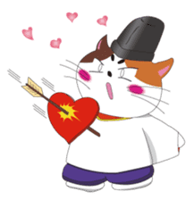 Court noble cat NYANMARO sticker #1106655