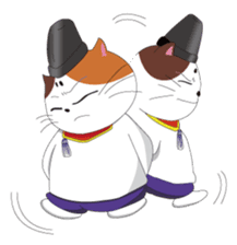 Court noble cat NYANMARO sticker #1106656