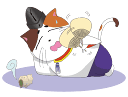 Court noble cat NYANMARO sticker #1106660