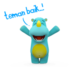 Uwa and Friends sticker #1106975