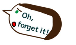 Bubble people(ENG ver.) sticker #1107202