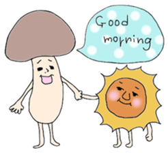 Mushroom's life sticker #1107239