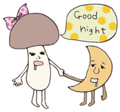 Mushroom's life sticker #1107240