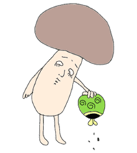 Mushroom's life sticker #1107250