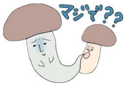 Mushroom's life sticker #1107264