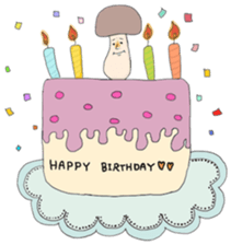Mushroom's life sticker #1107265
