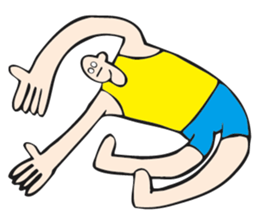 Very Fast boy sticker #1107466