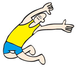 Very Fast boy sticker #1107502