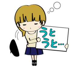 He and her daily life sticker #1107648