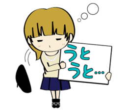 He and her daily life sticker #1107648