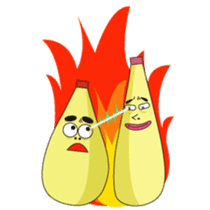 mayoman with friends sticker #1107681