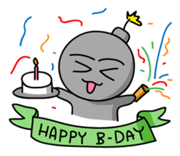 Poppie Bomb sticker #1107976