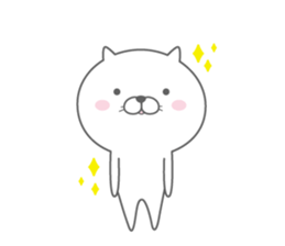 Cat and chick. sticker #1108732