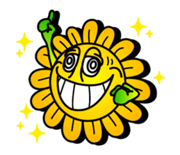 Happy Flower "PoPo" sticker #1108948