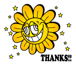 Happy Flower "PoPo" sticker #1108966
