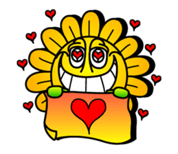 Happy Flower "PoPo" sticker #1108970