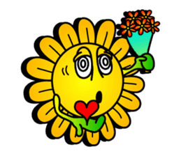 Happy Flower "PoPo" sticker #1108971