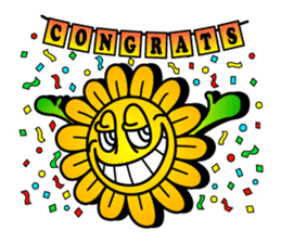 Happy Flower "PoPo" sticker #1108972