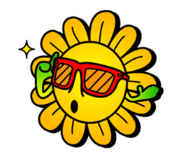 Happy Flower "PoPo" sticker #1108978