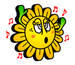 Happy Flower "PoPo" sticker #1108981