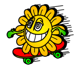 Happy Flower "PoPo" sticker #1108984