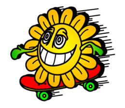 Happy Flower "PoPo" sticker #1108984