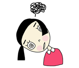 Mali, a lovely girl sticker #1109148