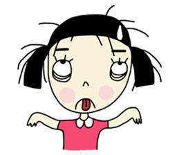 Mali, a lovely girl sticker #1109152