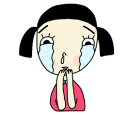 Mali, a lovely girl sticker #1109154