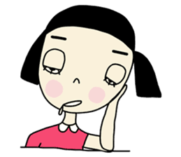 Mali, a lovely girl sticker #1109155