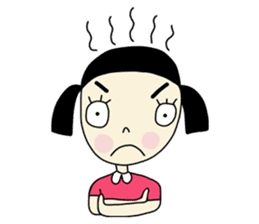 Mali, a lovely girl sticker #1109157