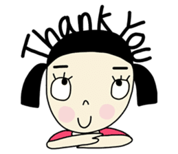 Mali, a lovely girl sticker #1109159