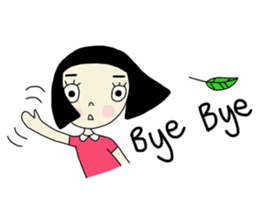 Mali, a lovely girl sticker #1109161