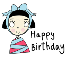 Mali, a lovely girl sticker #1109162