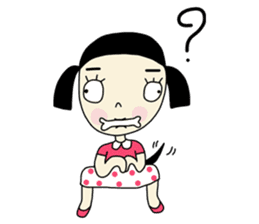 Mali, a lovely girl sticker #1109163