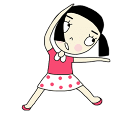 Mali, a lovely girl sticker #1109167