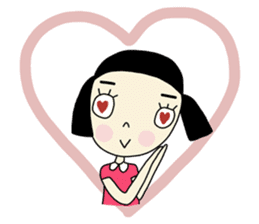 Mali, a lovely girl sticker #1109169