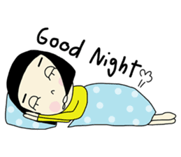 Mali, a lovely girl sticker #1109170