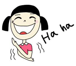 Mali, a lovely girl sticker #1109171